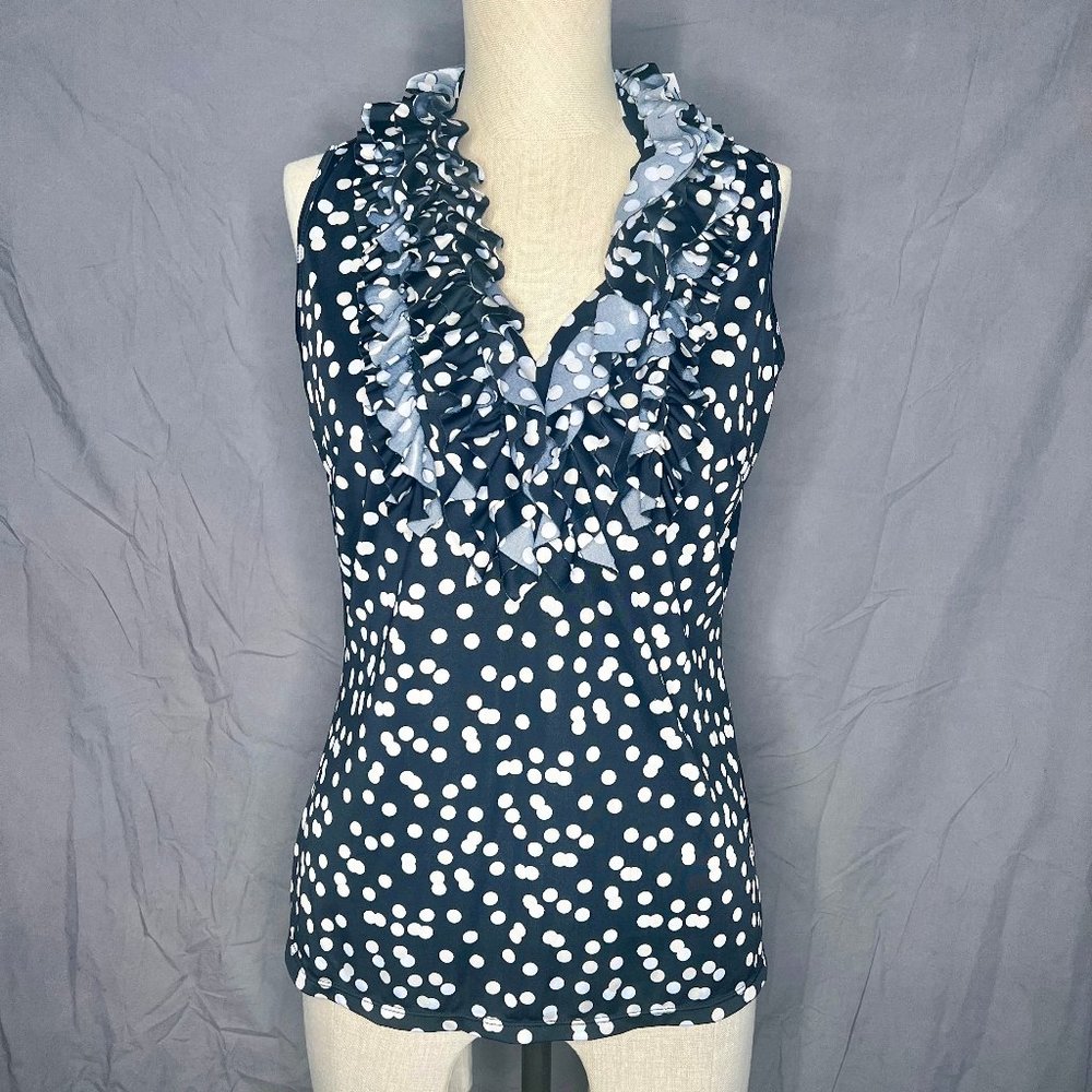 Essentials by Milano Sleeveless Blouse S:S